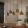 Hanglamp Metallo Mix 5-lichts Beige - Giga Meubel