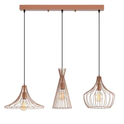 Hanglamp Mezopotamya Koper 3-Lichts