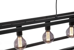 Hanglamp Mikey 7-lichts Zwart - Giga Meubel