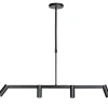 Hanglamp Miller Zwart 4-Lichts - Giga Meubel