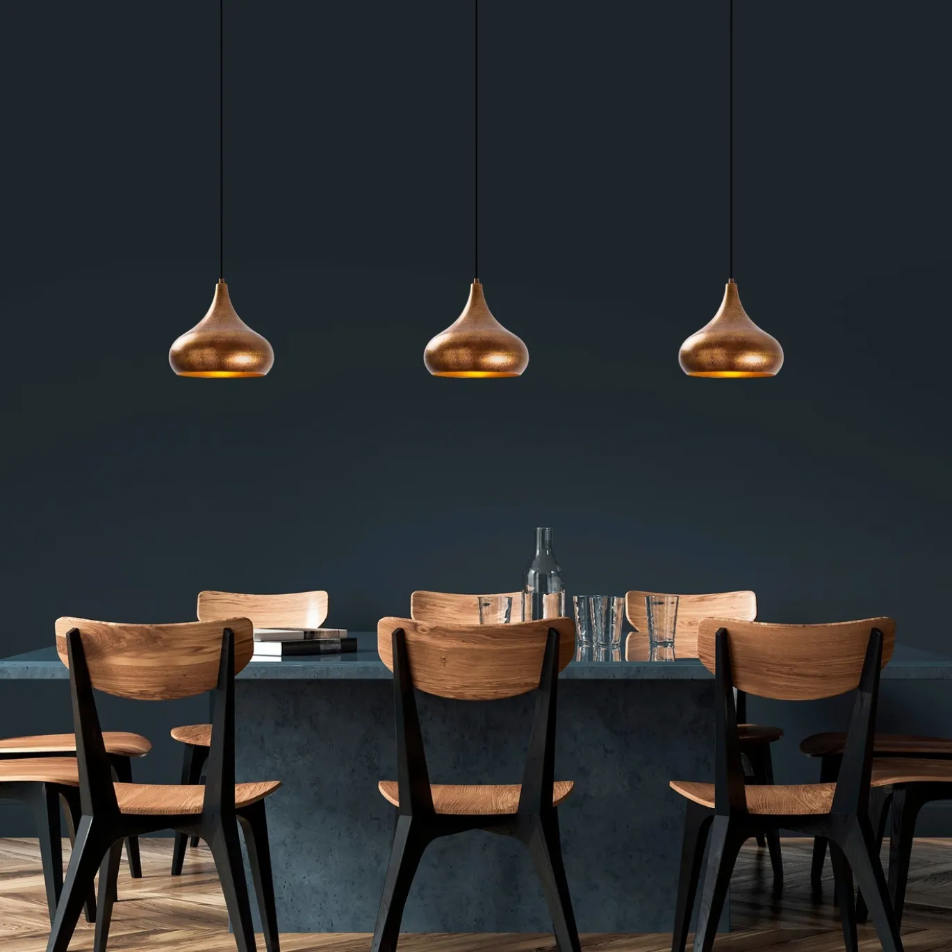 Hanglamp Muba Brass