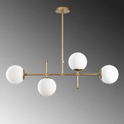 Hanglamp Mudoni Metaal Goud
