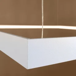 Hanglamp Nelya L Wit 3000K - Giga Meubel