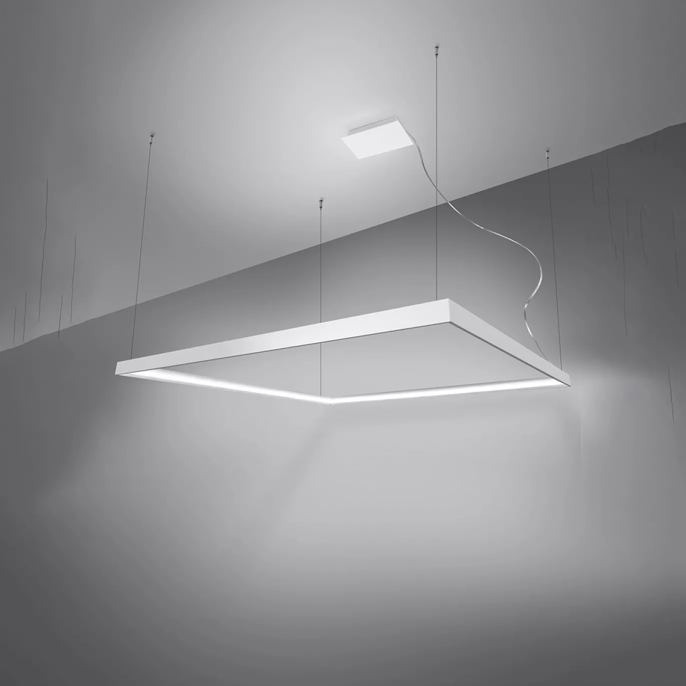 Hanglamp Nelya L Wit 4000K - Giga Meubel