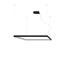 Hanglamp Nelya L Zwart 3000K - Giga Meubel