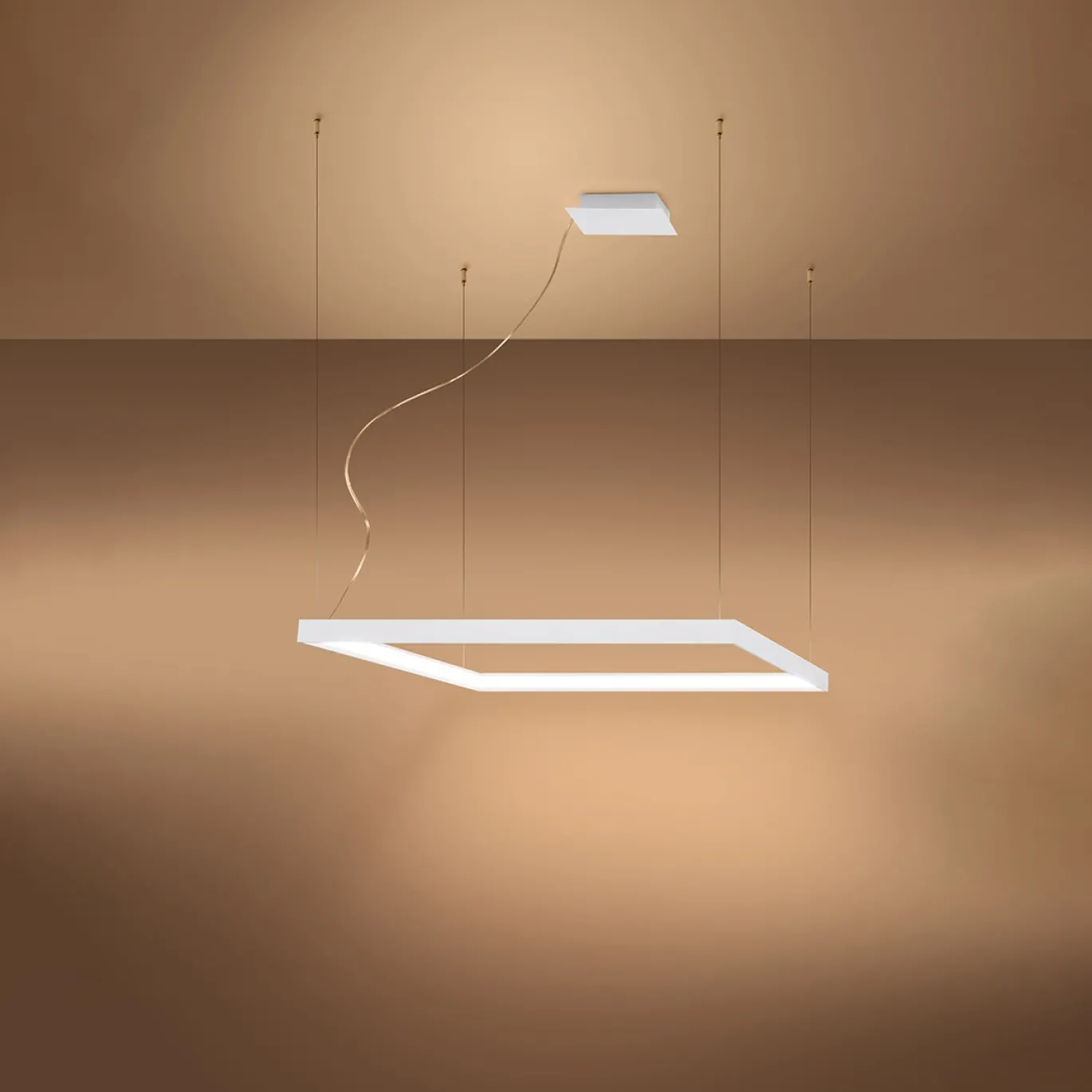 Hanglamp Nelya M Wit 3000K - Giga Meubel