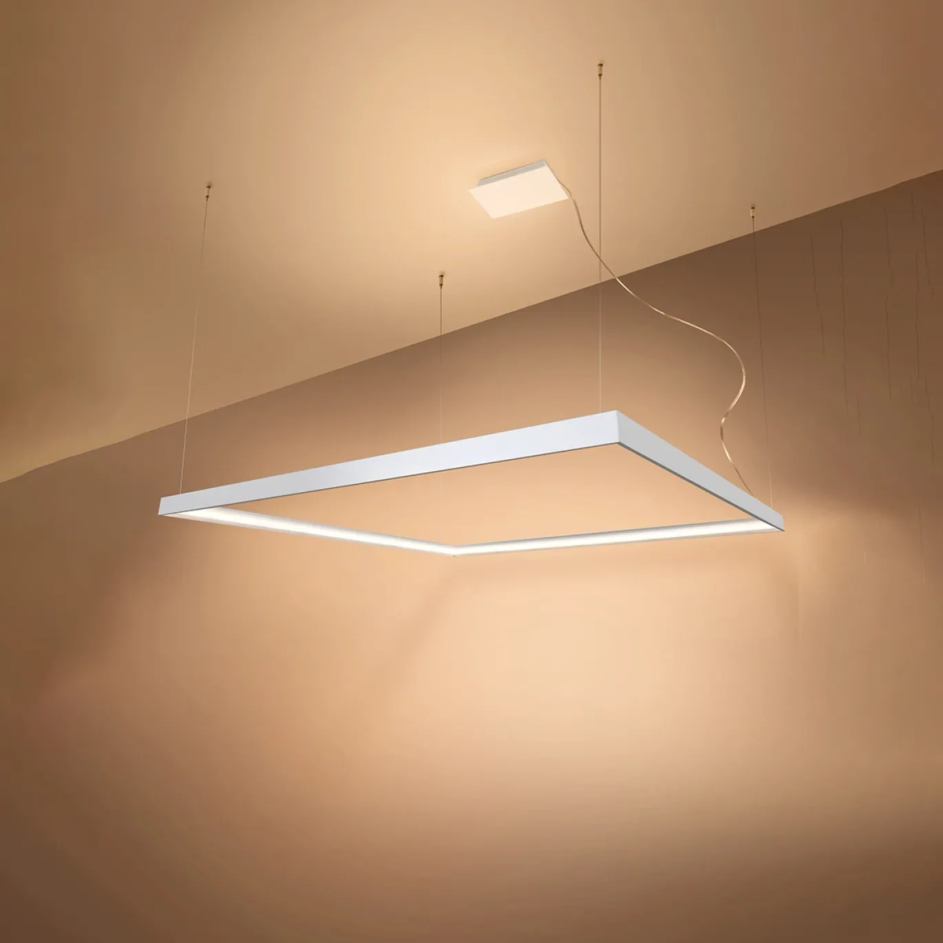 Hanglamp Nelya M Wit 3000K - Giga Meubel