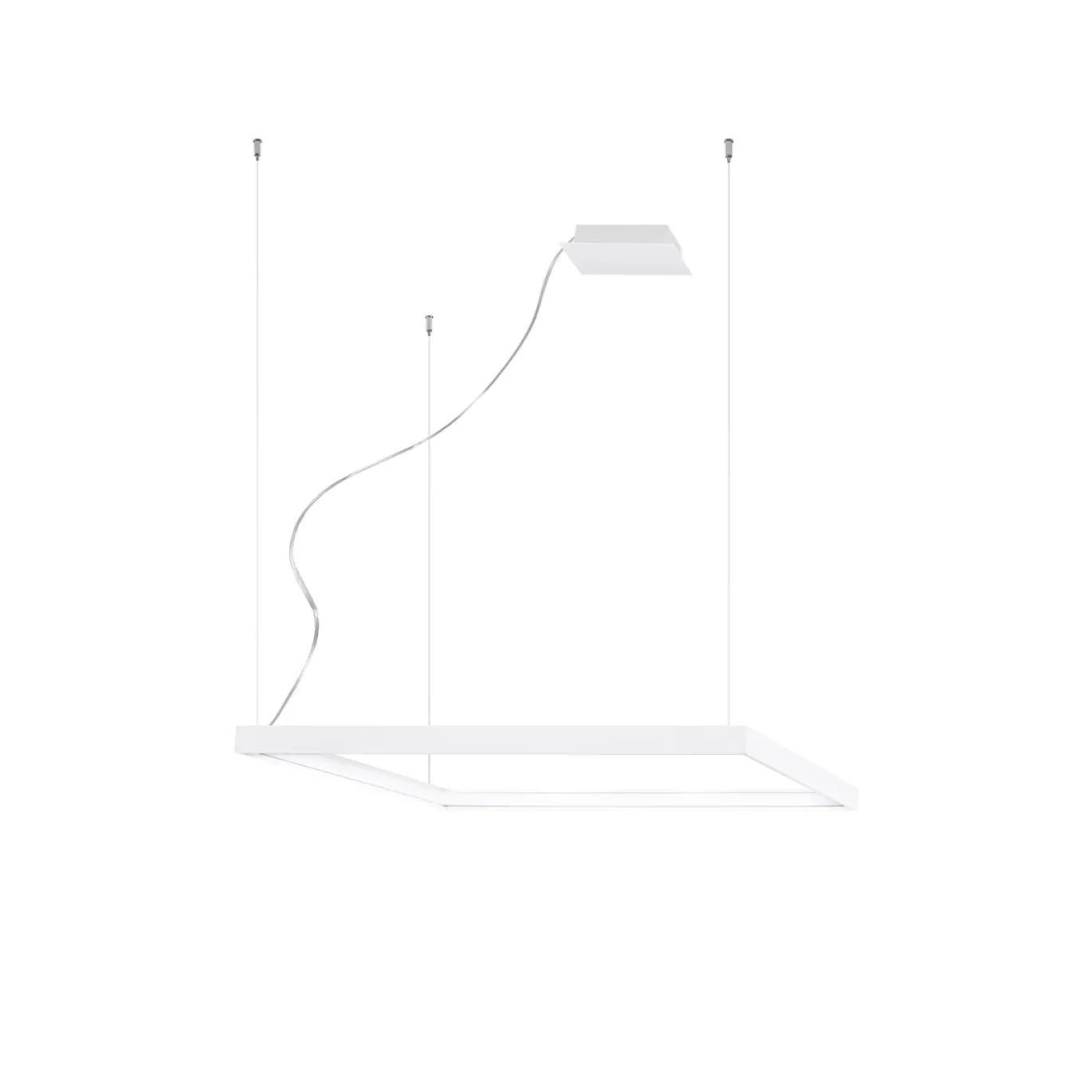 Hanglamp Nelya M Wit 4000K - Giga Meubel