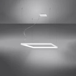 Hanglamp Nelya M Wit 4000K - Giga Meubel
