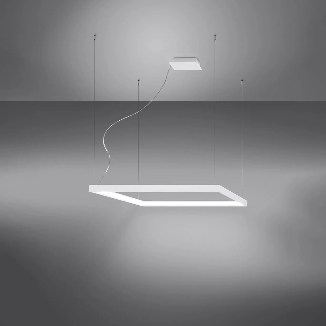 Hanglamp Nelya M Wit 4000K - Giga Meubel