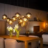 Hanglamp Orb 8-Lichts Smoke Glas - Giga Meubel