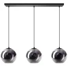 Hanglamp Orb 3-Lichts Smoke Glas - Giga Meubel