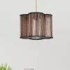 Hanglamp Panier Zwart/Roségoud