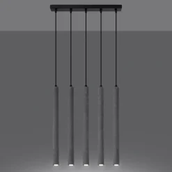 Hanglamp Pastelo 5-Lichts Beton - Giga Meubel