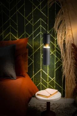 Hanglamp Pencil Metaal Zwart - Giga Meubel