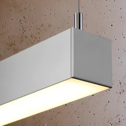 Hanglamp Pinne Grijs 3000K 200cm - Giga Meubel