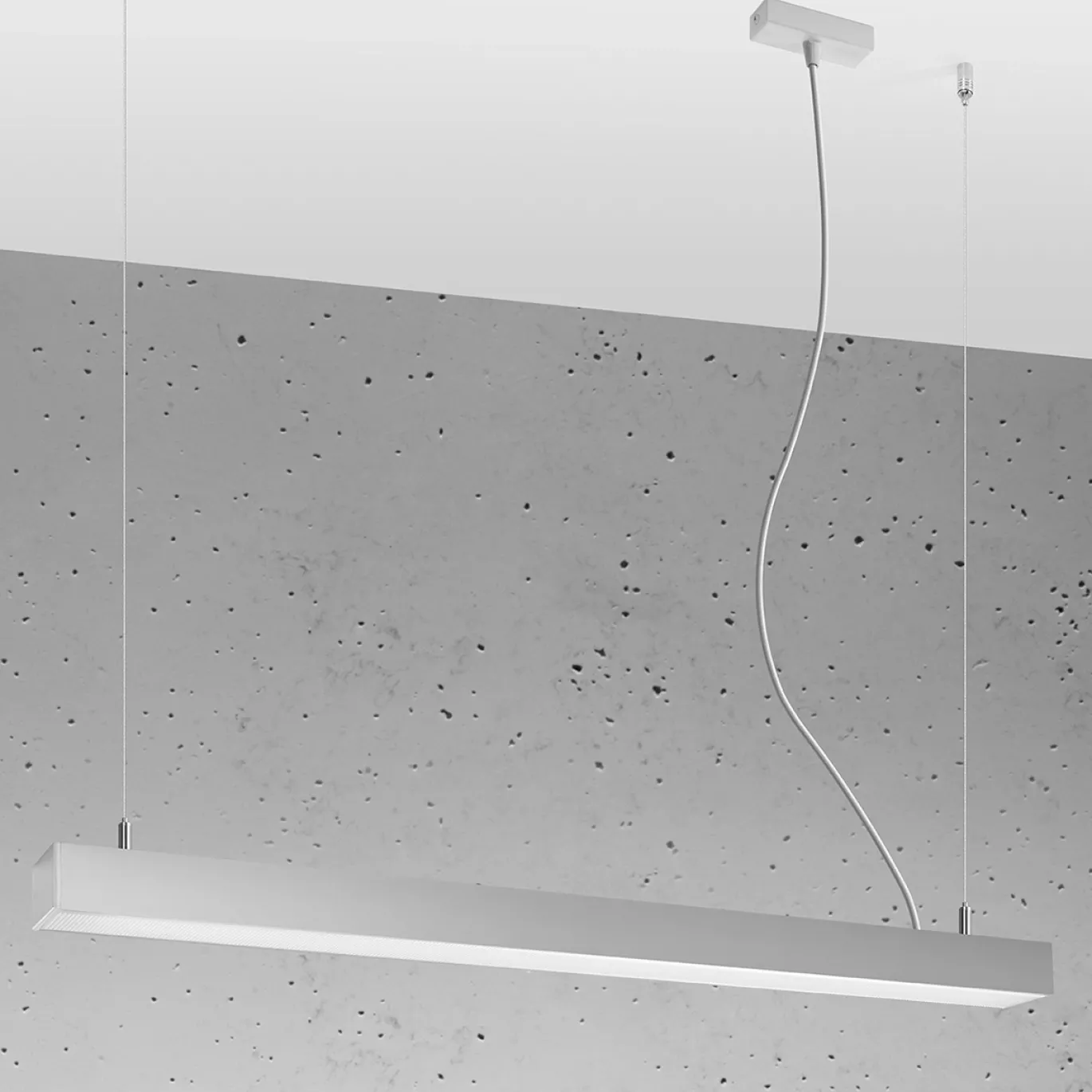 Hanglamp Pinne Grijs 3000K 90cm - Giga Meubel