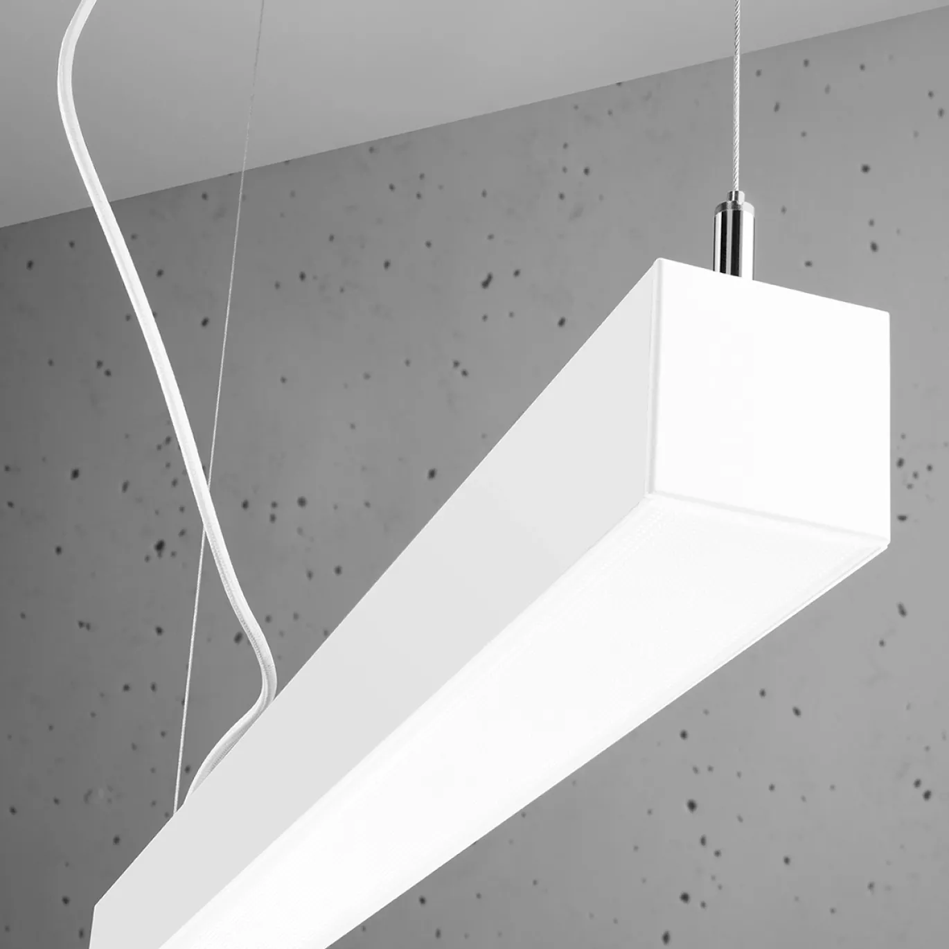 Hanglamp Pinne Wit 3000K 200cm - Giga Meubel
