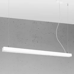 Hanglamp Pinne Wit 4000K 118cm - Giga Meubel