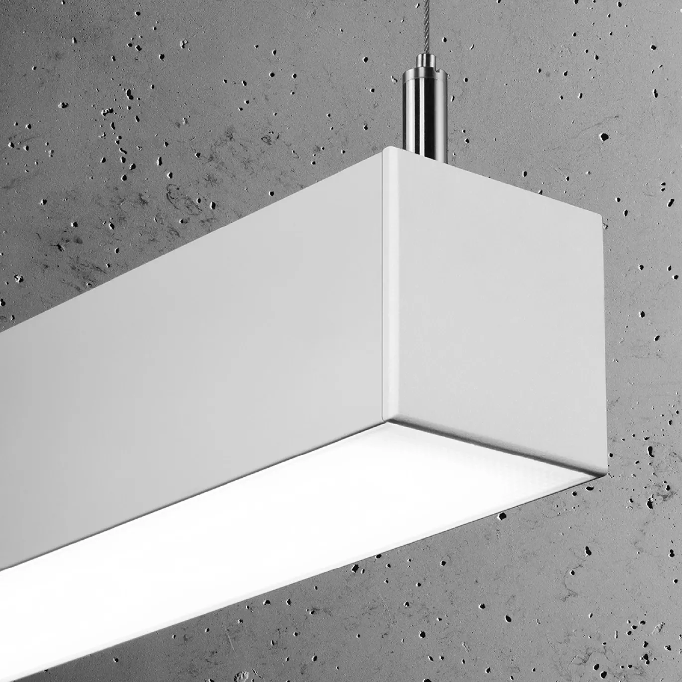 Hanglamp Pinne Wit 4000K 118cm - Giga Meubel