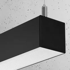 Hanglamp Pinne Zwart 3000K 90cm - Giga Meubel