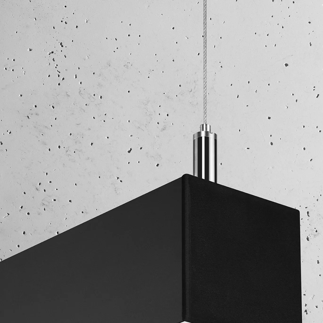 Hanglamp Pinne Zwart 3000K 200cm - Giga Meubel