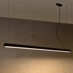 Hanglamp Pinne Zwart 3000K 150cm - Giga Meubel