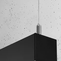 Hanglamp Pinne Zwart 3000K 150cm - Giga Meubel