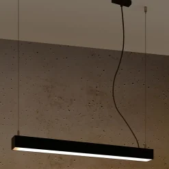 Hanglamp Pinne Zwart 3000K 67cm - Giga Meubel