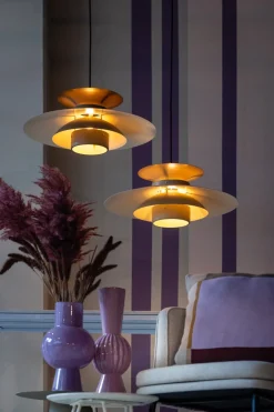 Hanglamp Potenza Taupe 50cm - Giga Meubel