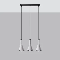 Hanglamp Rea 3-Lichts Beton - Giga Meubel