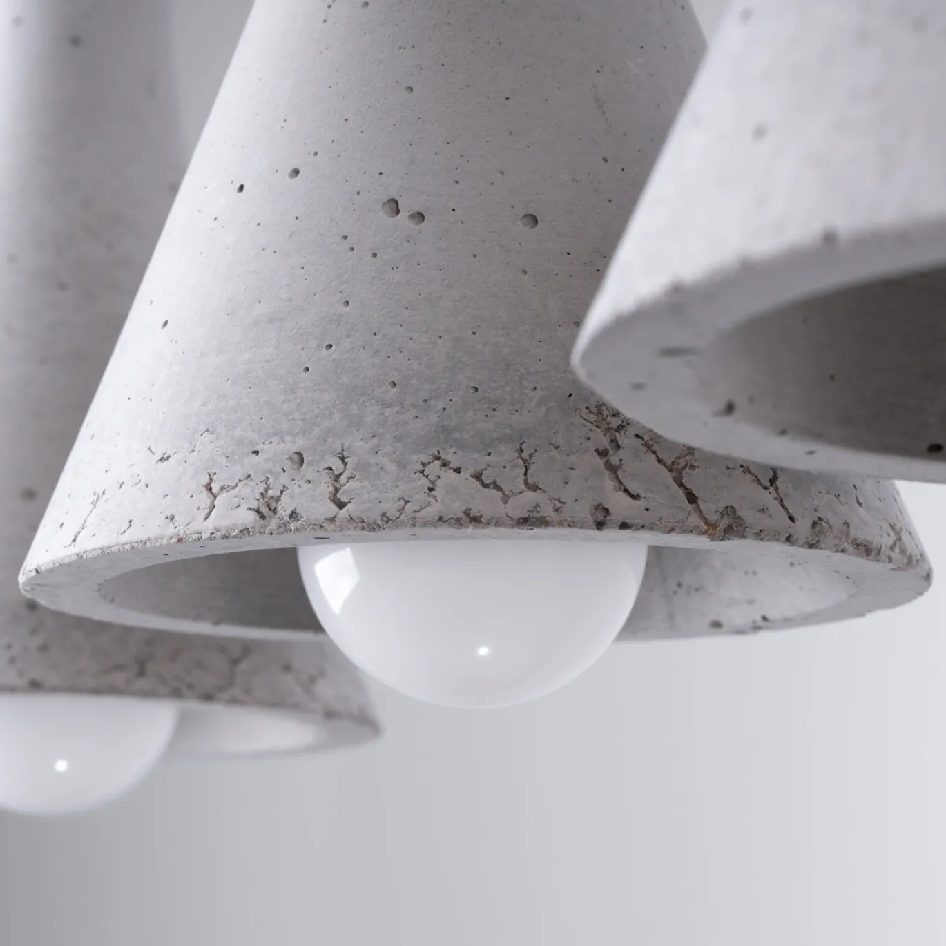Hanglamp Rea 3-Lichts Beton - Giga Meubel