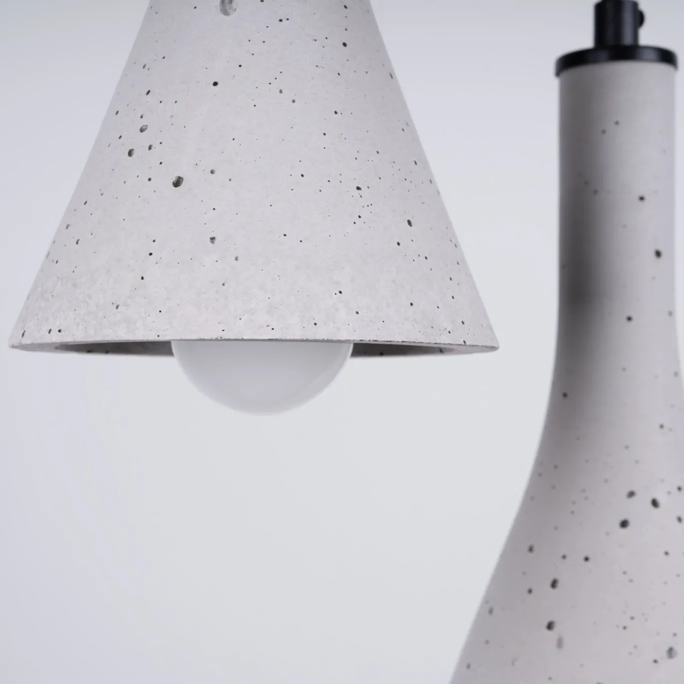 Hanglamp Rea 3-Lichts Getrapt Beton - Giga Meubel