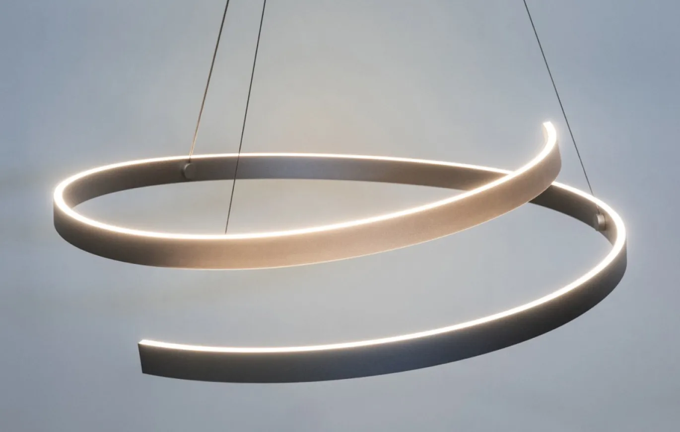 Hanglamp Remona Champagne Dimbaar Ø80cm - Giga Meubel