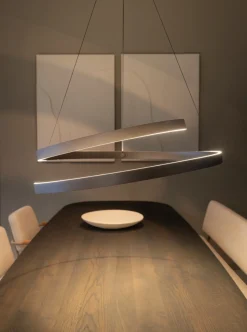 Hanglamp Remona Champagne Dimbaar Ø80cm - Giga Meubel