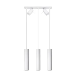 Hanglamp Ring 5-Lichts Wit - Giga Meubel