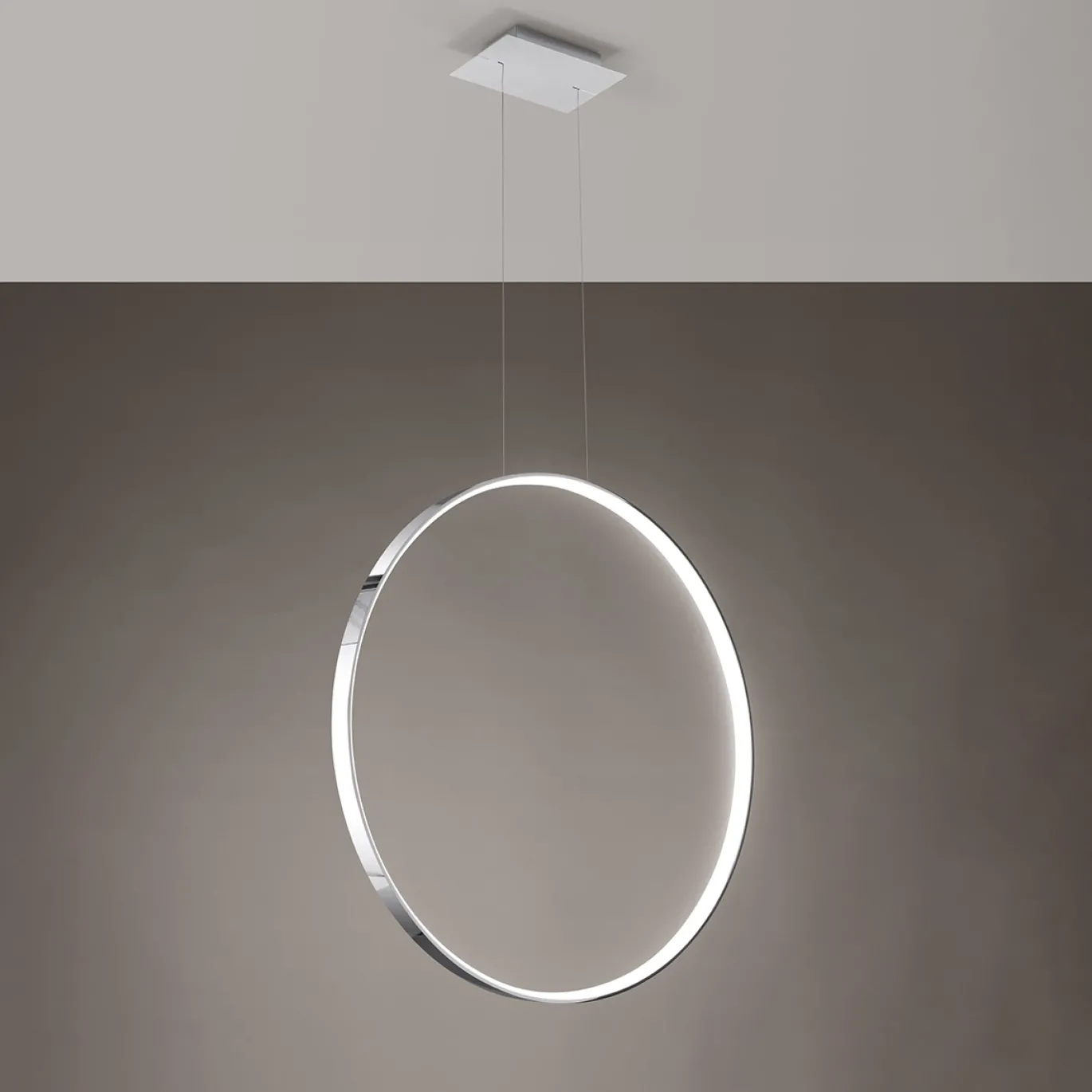 Hanglamp Rio Chrome 4000K Ø78cm - Giga Meubel
