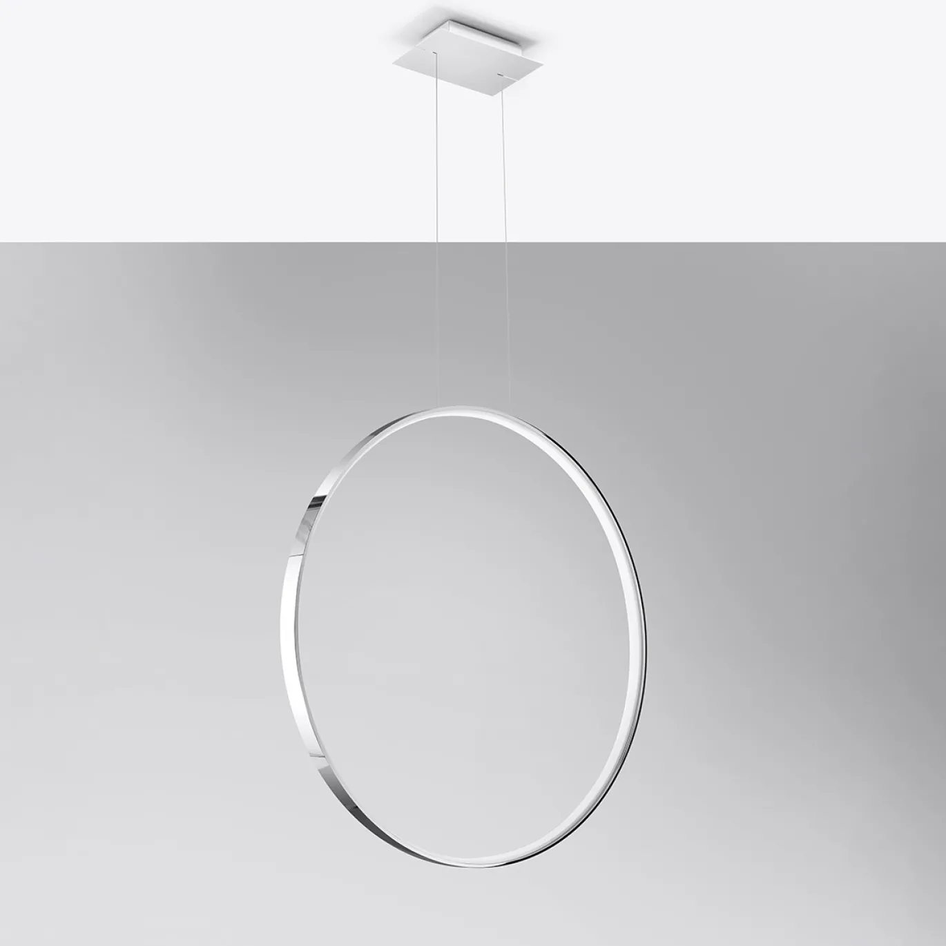 Hanglamp Rio Chrome 4000K Ø78cm - Giga Meubel