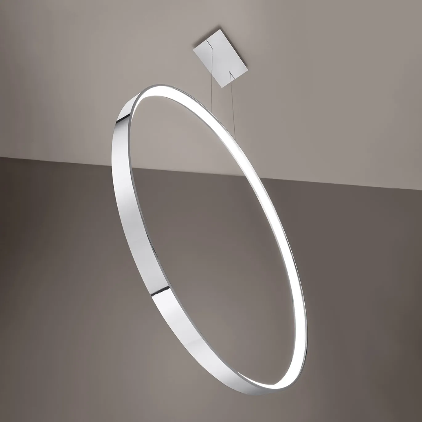 Hanglamp Rio Chrome 4000K Ø78cm - Giga Meubel