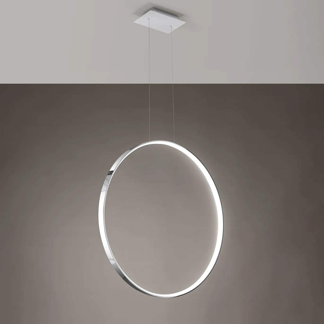 Hanglamp Rio Chrome 4000K Ø78cm - Giga Meubel