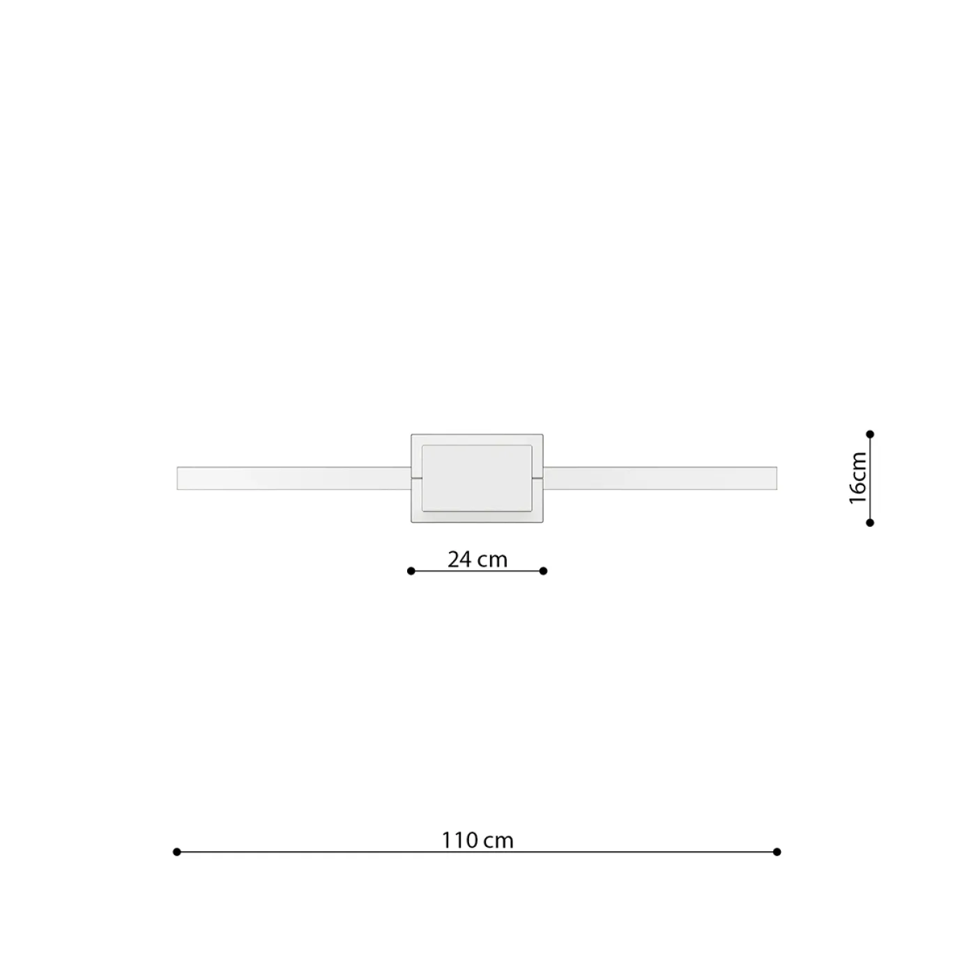 Hanglamp Rio Wit 3000K Ø110cm - Giga Meubel