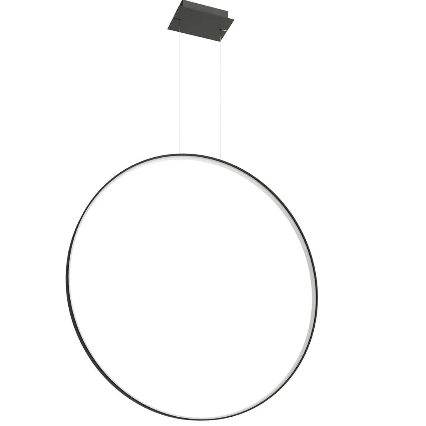 Hanglamp Rio Zwart 3000K Ø110cm - Giga Meubel
