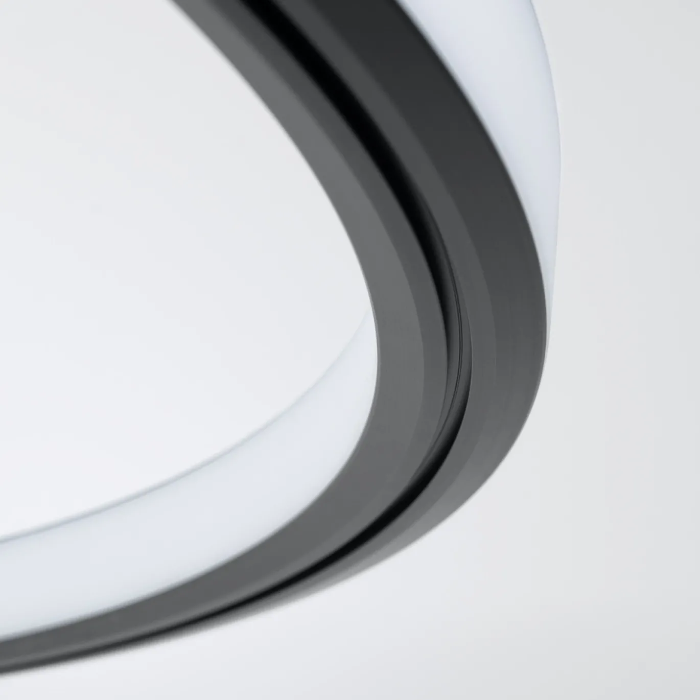 Hanglamp Risa Zwart LED Ø80cm - Giga Meubel