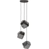 Hanglamp Rock Chrome 3-Lichts - Giga Meubel