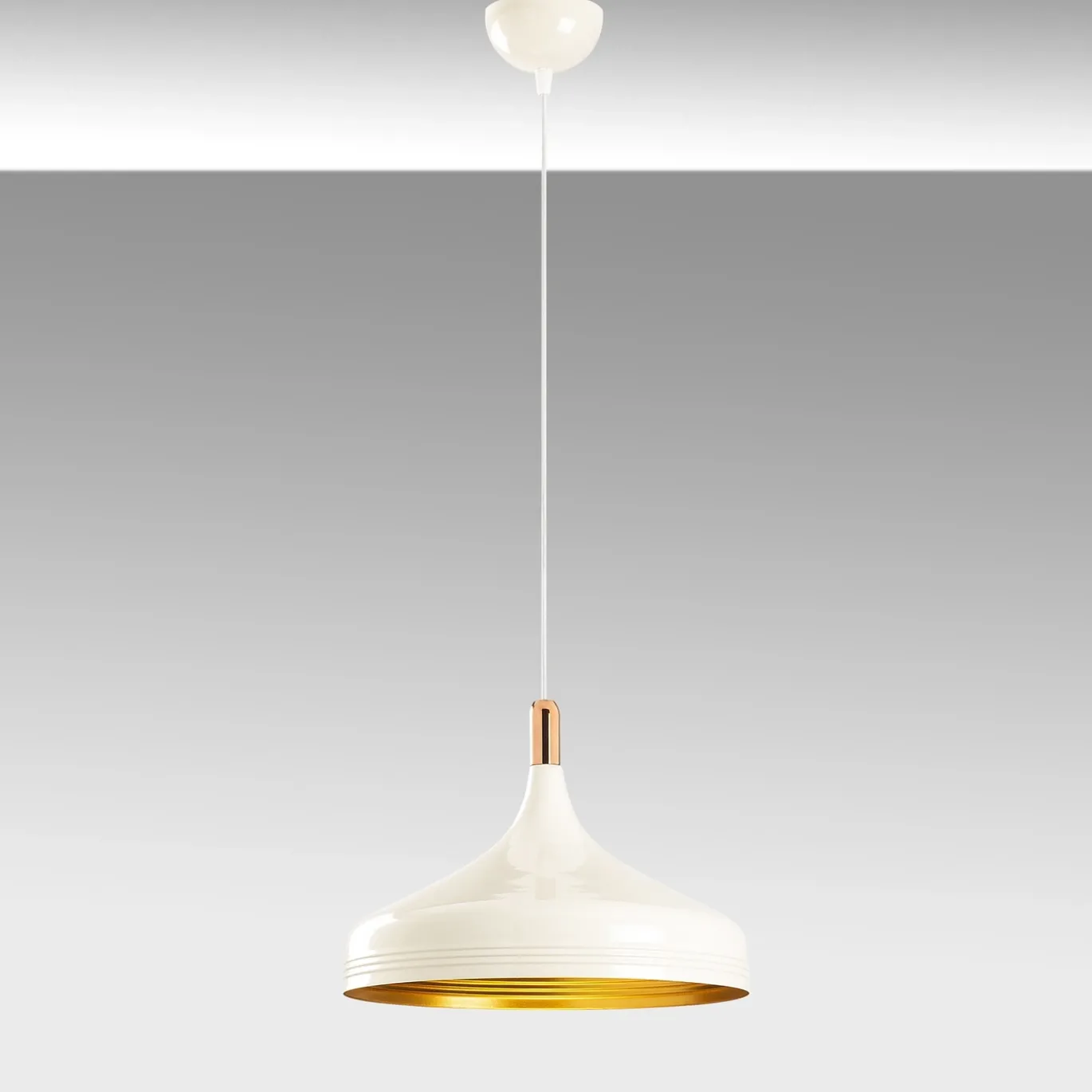 Hanglamp Saglam Design Wit/Goud
