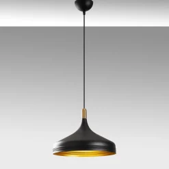 Hanglamp Saglam Design Zwart/Goud