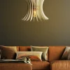 Hanglamp Sahip Curve MDF Wit
