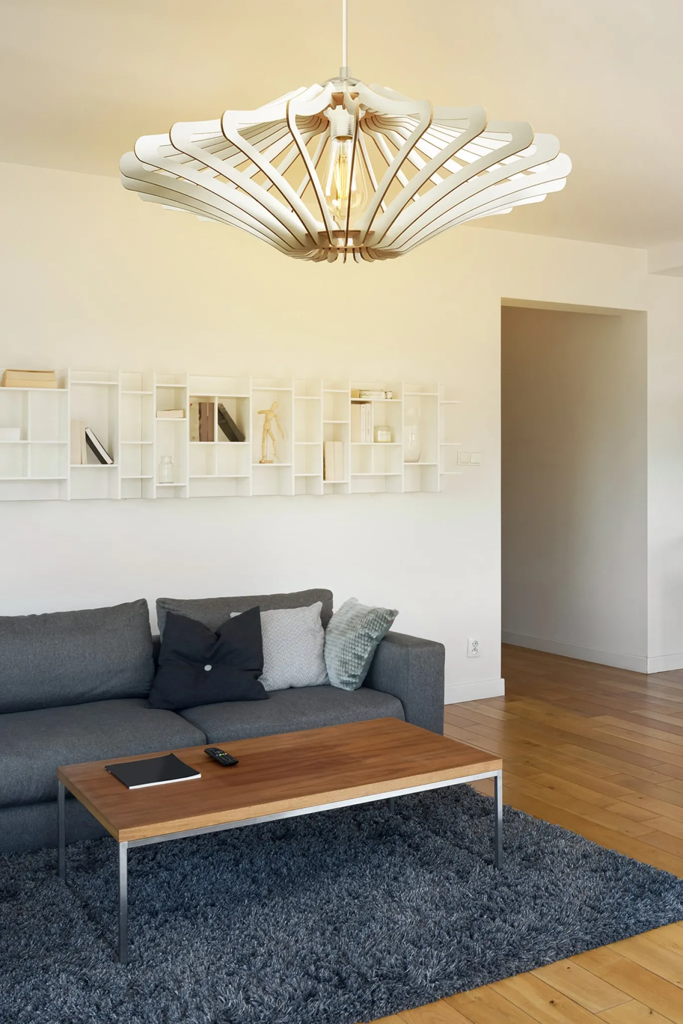 Hanglamp Sahip Disk Wit Set van 2