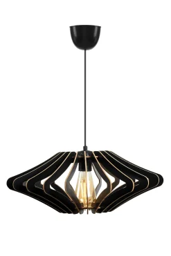 Hanglamp Sahip Disk Zwart Set van 2
