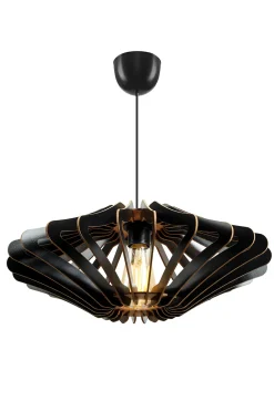 Hanglamp Sahip Disk Zwart Set van 2